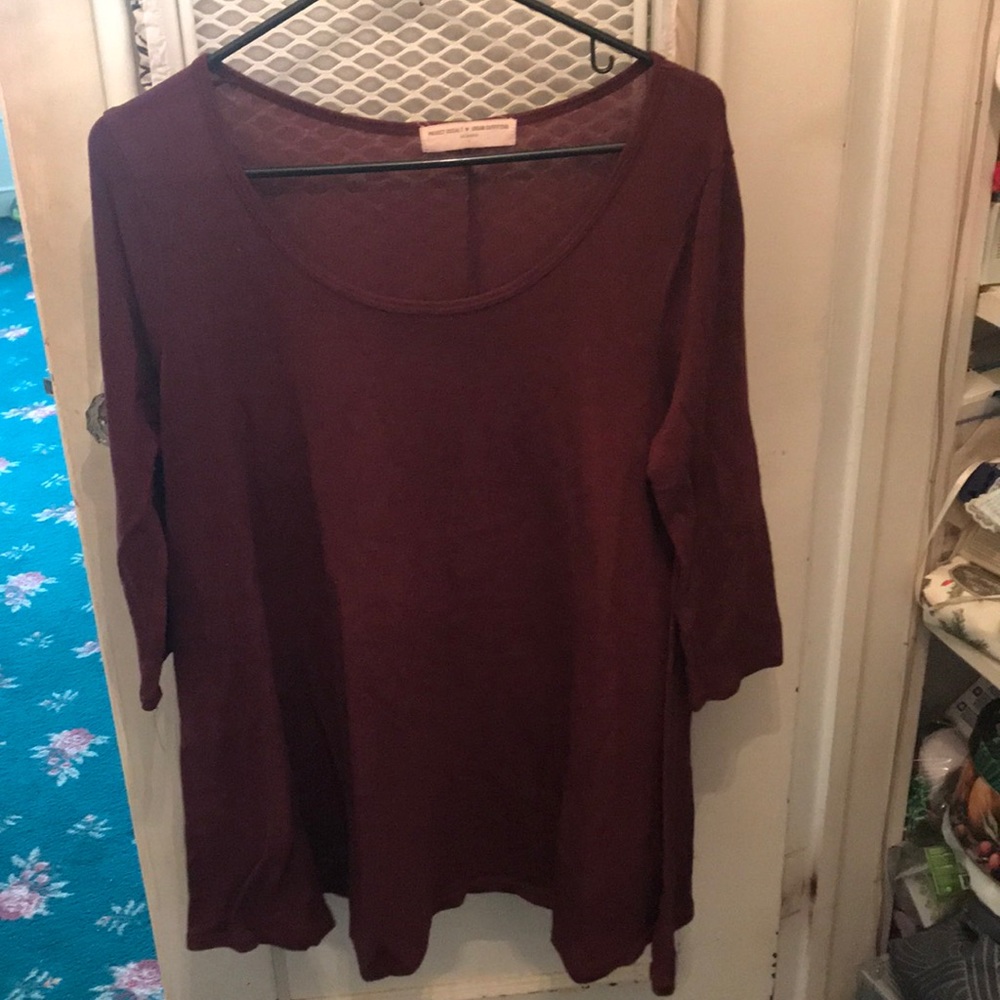 Maroon Tunic by Project Social T